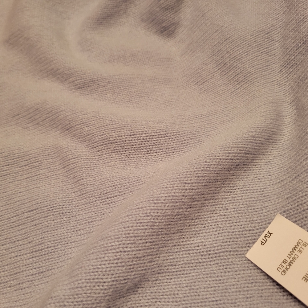 Wilfred Cashmere Cyprie Sweater - NWT, Size XS, Blue Diamond
